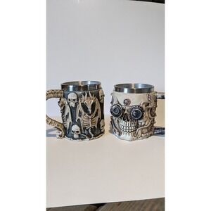 Medieval Skull  Coffee Mugs Gothic Cool Interesting‎